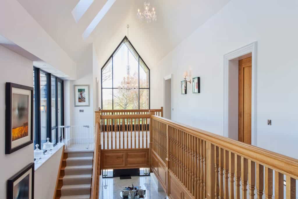 Lambourn Woodlands landing and staircase