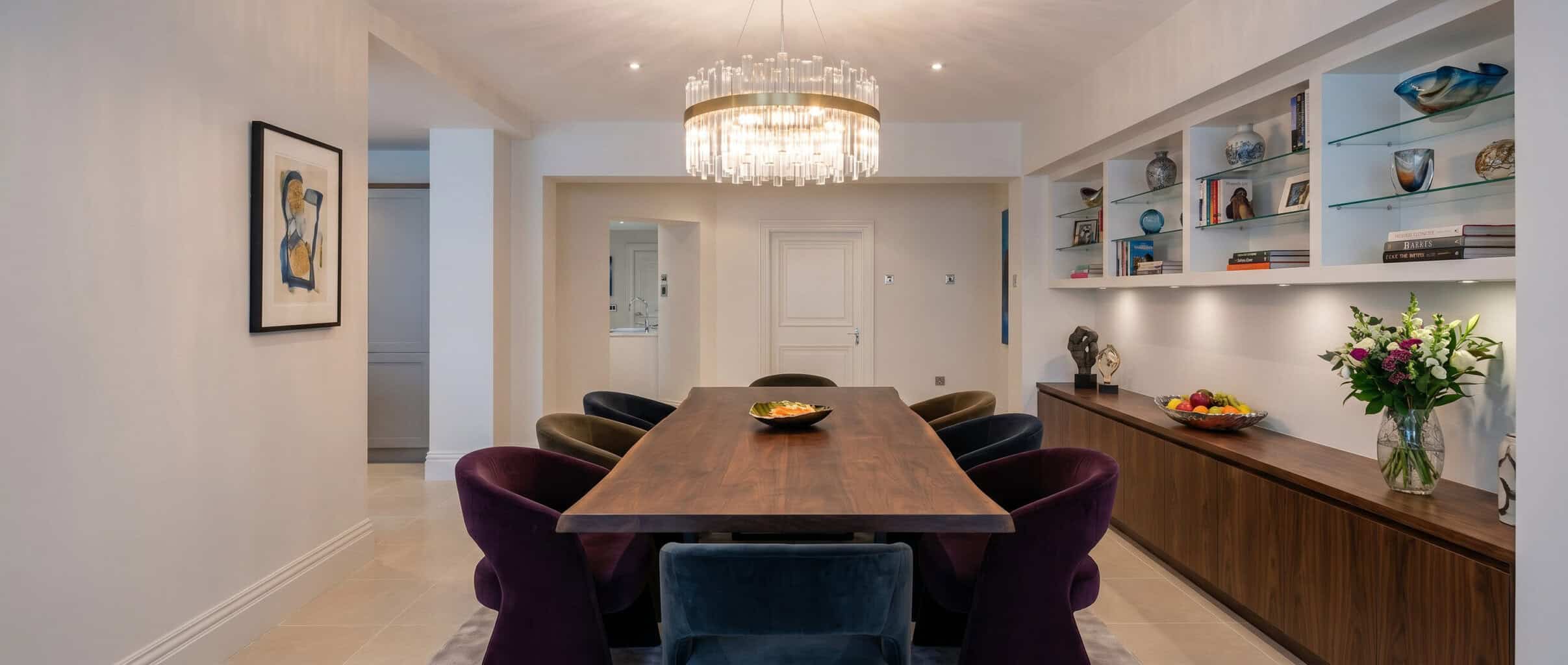 Dinning room in Belgravia Mews House