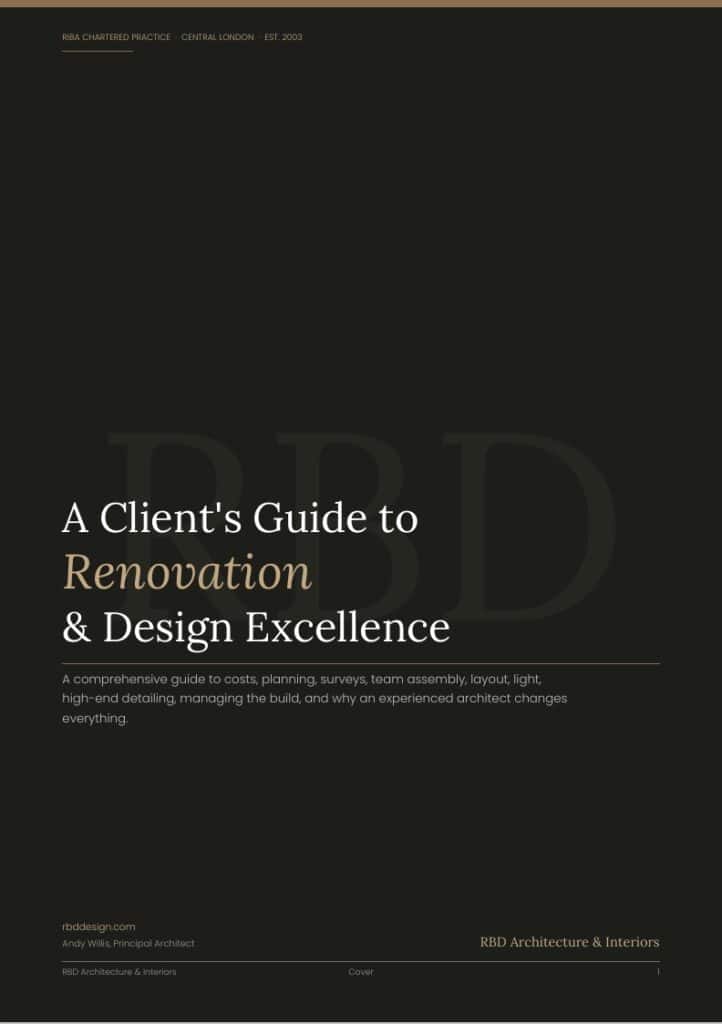 Cover of A Client's Guide to Renovation & Design Excellence by RBD Architecture & Interiors